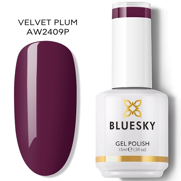 Ημιμόνιμο Βερνίκι Bluesky 15ml - Velvet Plum