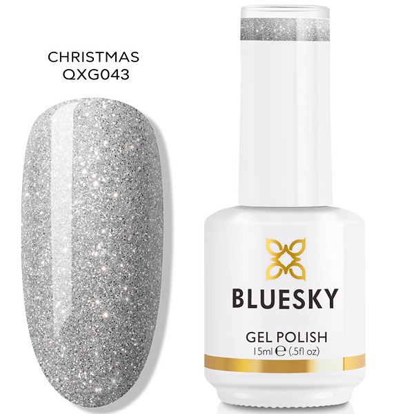 Ημιμόνιμο Βερνίκι Bluesky 15ml - QXG043 Christmas
