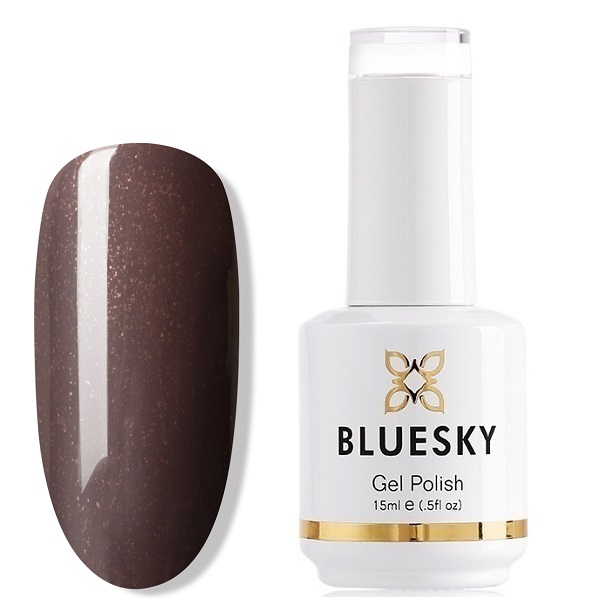Ημιμόνιμο Βερνίκι Bluesky 15ml - A014 Mocca Shimmer