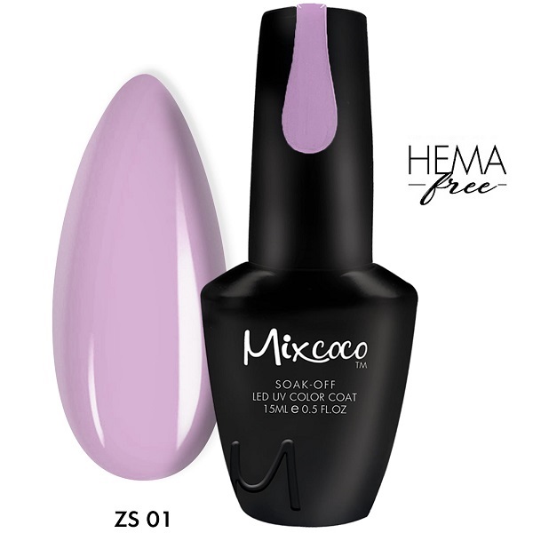 Mixcoco Ημιμόνιμο Βερνίκι 15ml - ZS 01