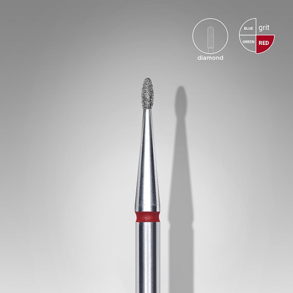 Φρεζάκι φλόγα Staleks Pro 1.2mm Red